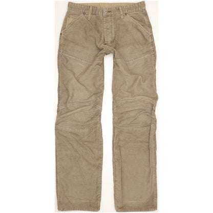 G-Star Elwood Men Beige Straight Regular Trousers W31 L34