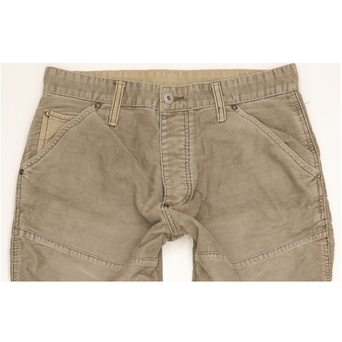 G-Star Elwood Men Beige Straight Regular Trousers W31 L34