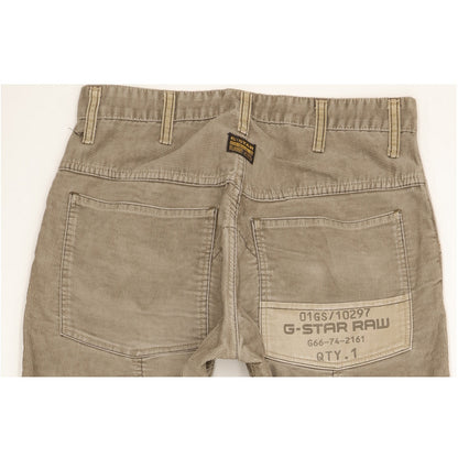 G-Star Elwood Men Beige Straight Regular Trousers W31 L34