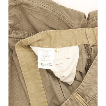 G-Star Elwood Men Beige Straight Regular Trousers W31 L34