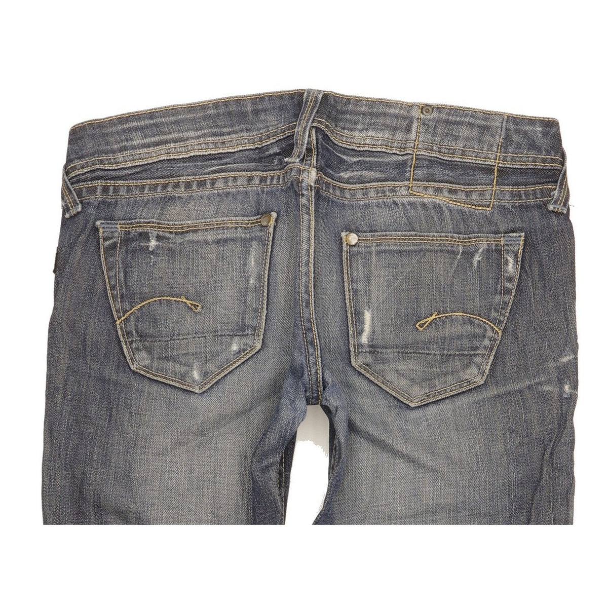 G-Star Core Women Blue Straight Slim Jeans W28 L30