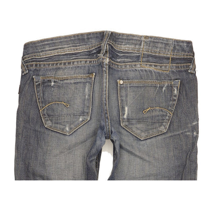 G-Star Core Women Blue Straight Slim Jeans W28 L30