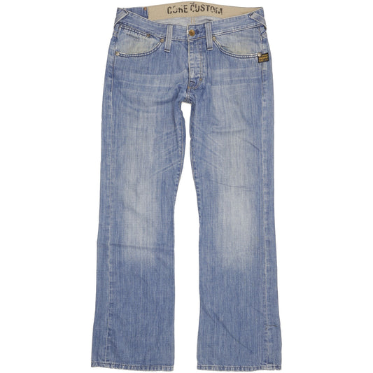 G-Star Core Custom Men Blue Bootcut Regular Jeans W33 L33