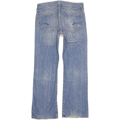 G-Star Core Custom Men Blue Bootcut Regular Jeans W33 L33