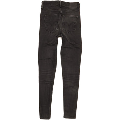 Levi's Mile Women Black Skinny Slim Stretch Jeans W26 L29