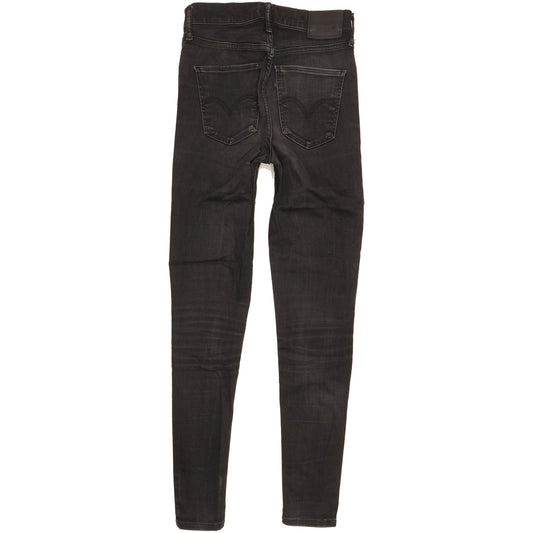 Levi's Mile Women Black Skinny Slim Stretch Jeans W26 L29