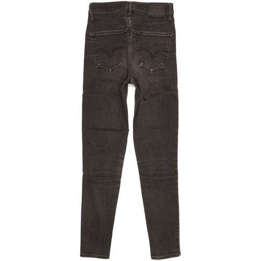Levi's Mile Women Black Skinny Slim Stretch Jeans W26 L27