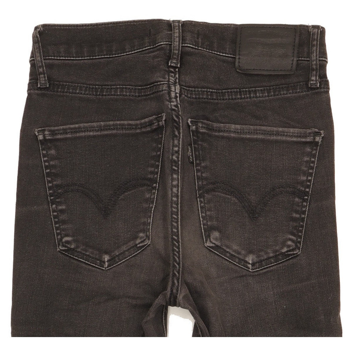 Levi's Mile Women Black Skinny Slim Stretch Jeans W26 L27