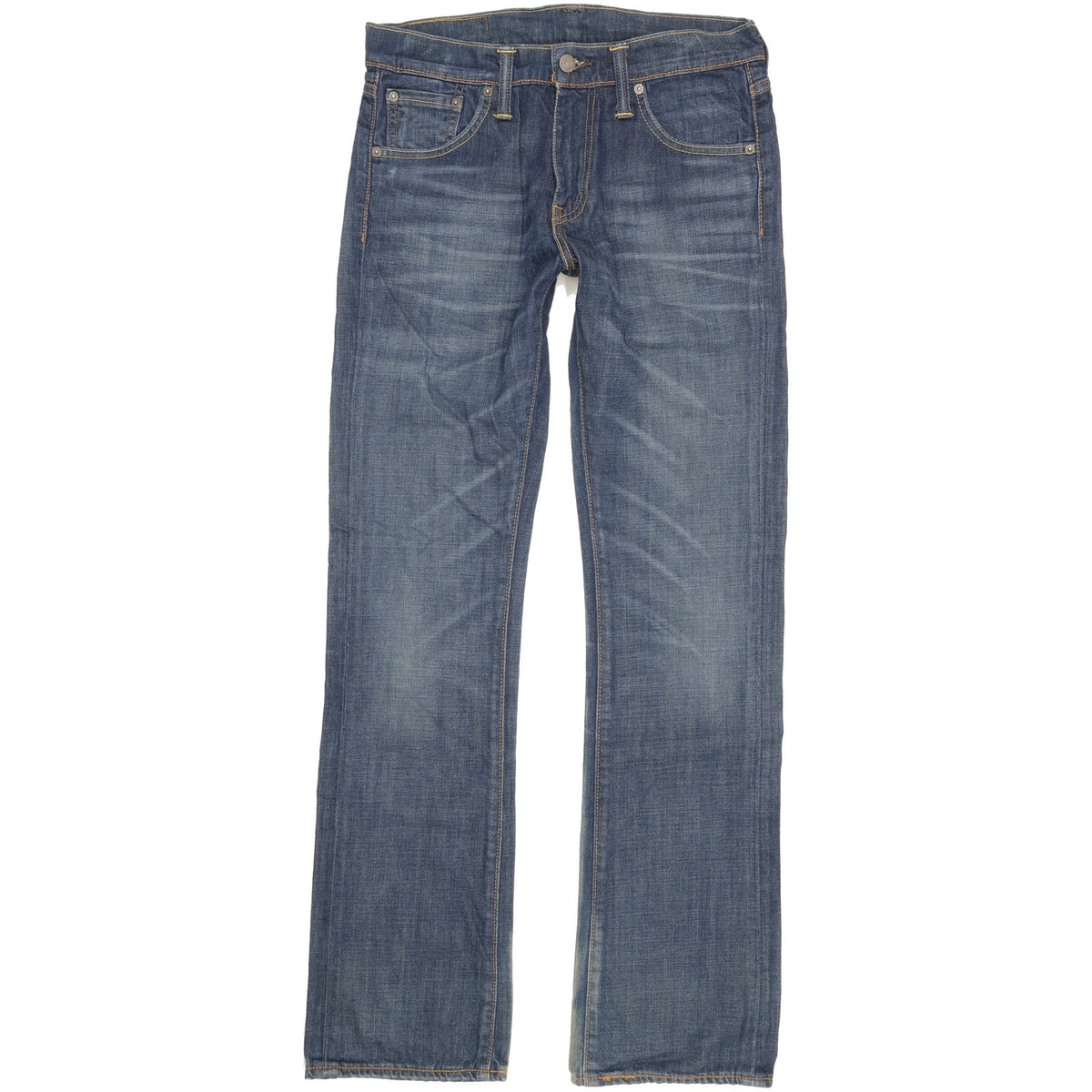 Levi's 527 Men Blue Bootcut Slim Stretch Jeans W30 L32