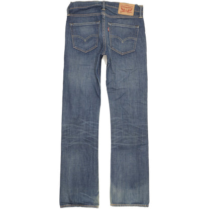 Levi's 527 Men Blue Bootcut Slim Stretch Jeans W30 L32