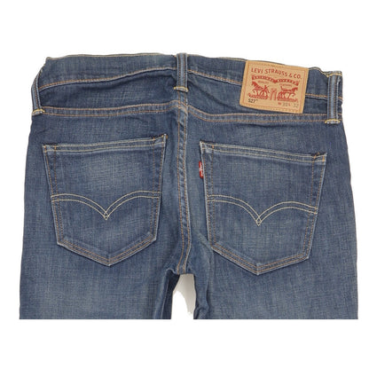 Levi's 527 Men Blue Bootcut Slim Stretch Jeans W30 L32