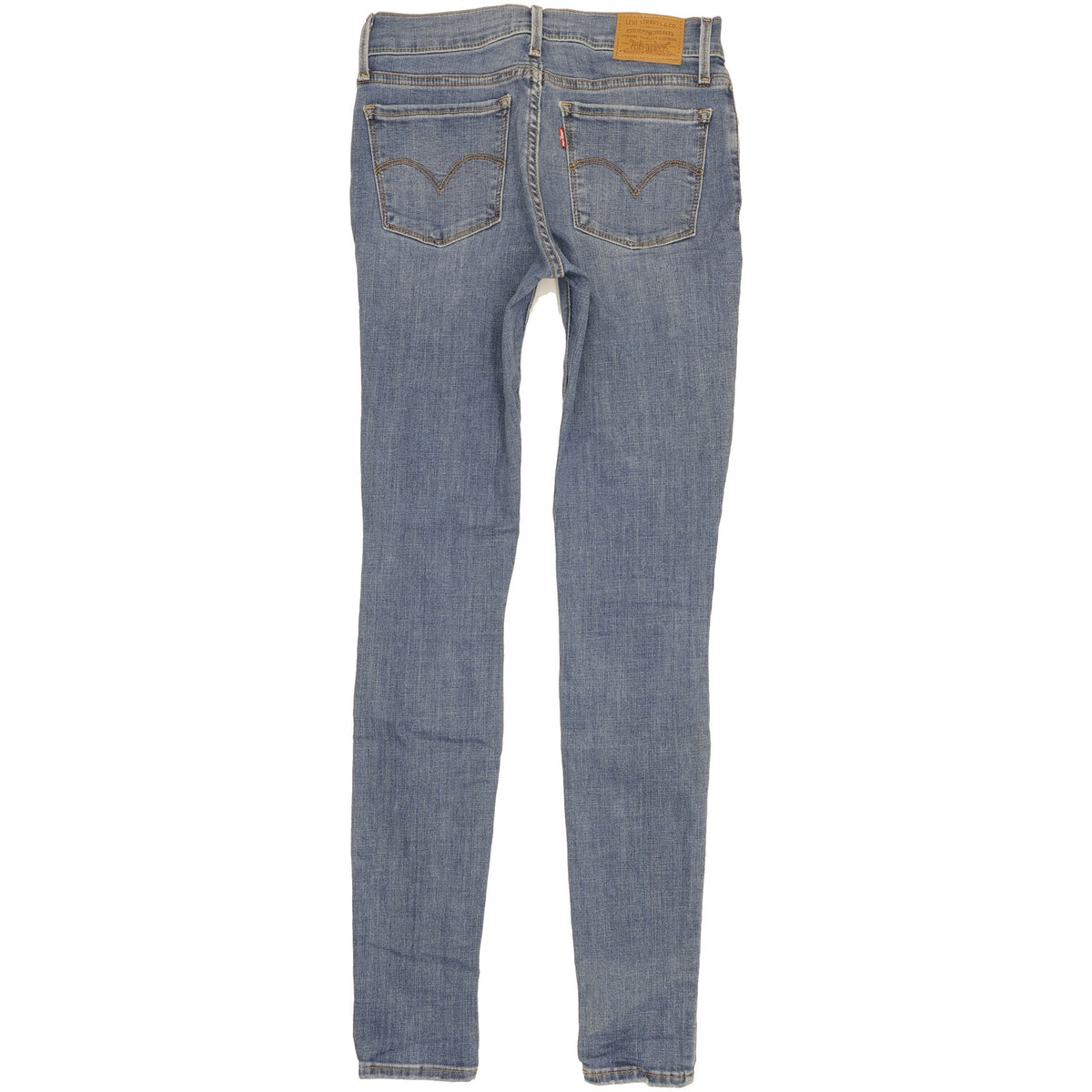 Levi's 710 Super Women Blue Skinny Slim Stretch Jeans W27 L32