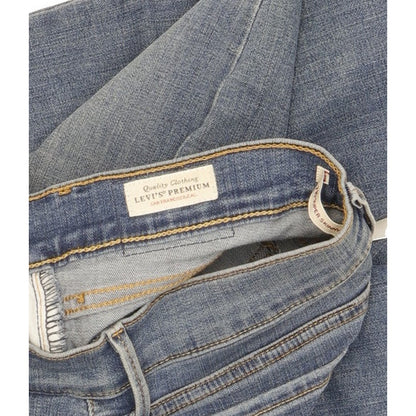 Levi's 710 Super Women Blue Skinny Slim Stretch Jeans W27 L32