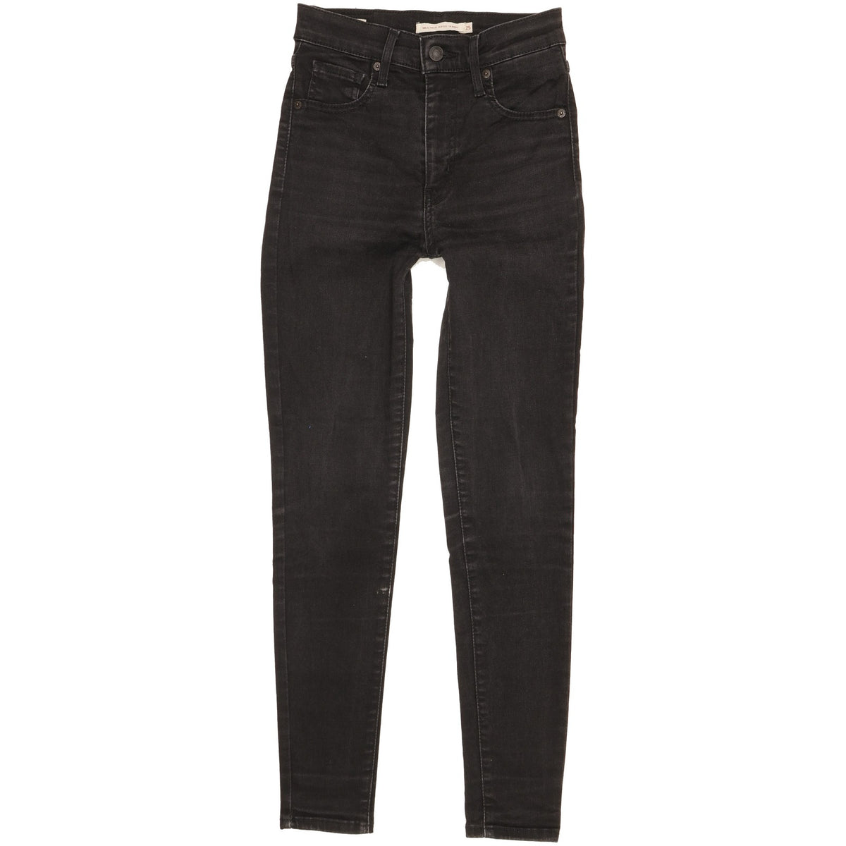 Levi's Mile Women Black Skinny Slim Stretch Jeans W25 L28