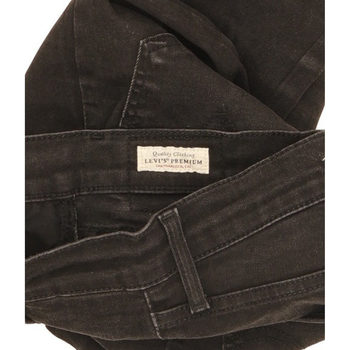 Levi's Mile Women Black Skinny Slim Stretch Jeans W25 L28