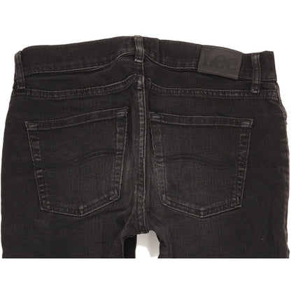 Lee Men Black Skinny Slim Stretch Jeans W32 L30