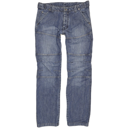 Wrangler Marshall Men Blue Straight Regular Jeans W32 L33
