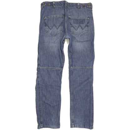 Wrangler Marshall Men Blue Straight Regular Jeans W32 L33