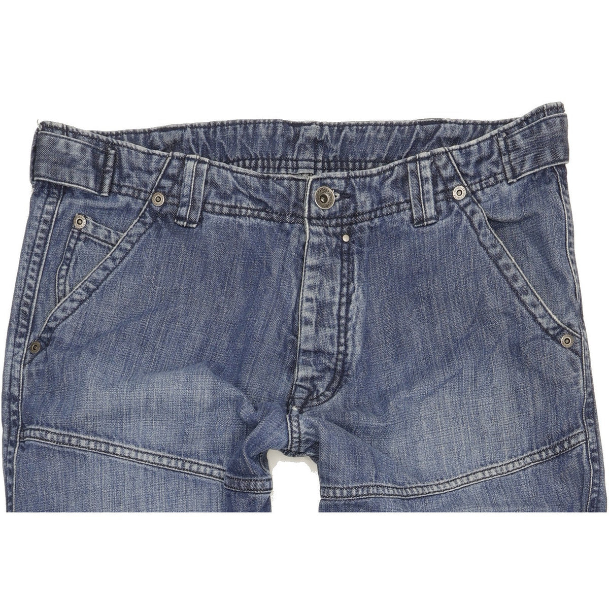 Wrangler Marshall Men Blue Straight Regular Jeans W32 L33