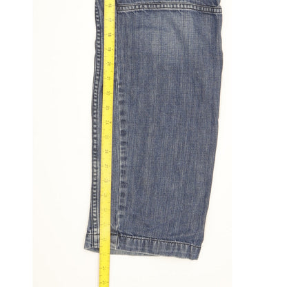 Wrangler Marshall Men Blue Straight Regular Jeans W32 L33