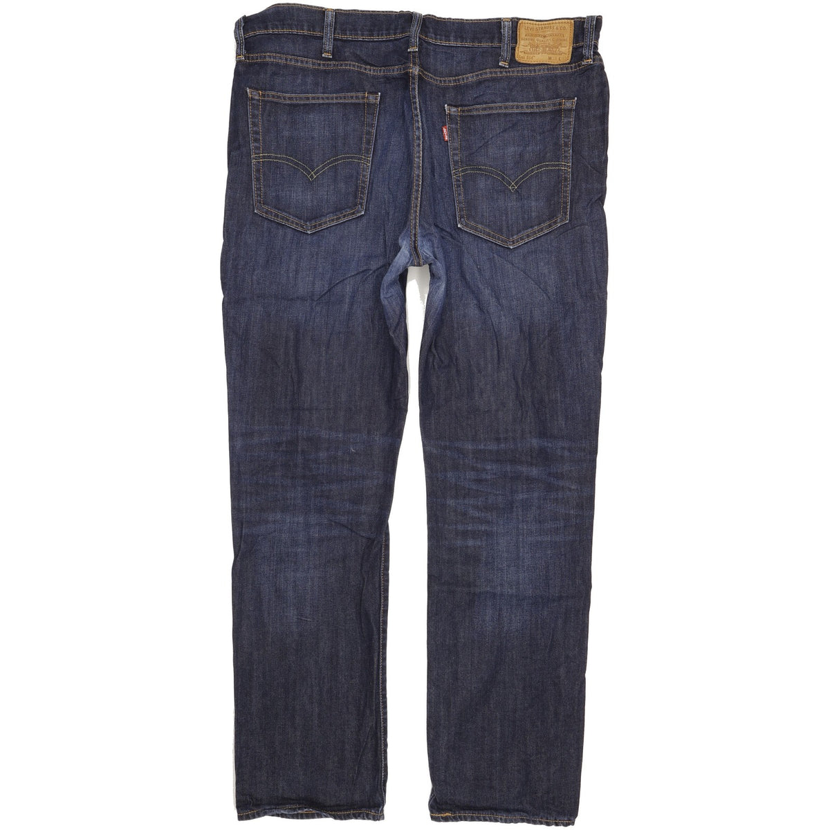 Levi's 514 Men Blue Straight Regular Stretch Jeans W38 L32