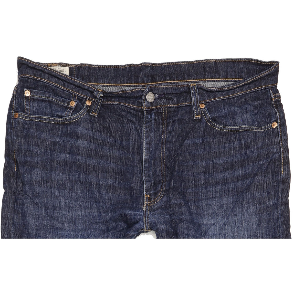Levi's 514 Men Blue Straight Regular Stretch Jeans W38 L32