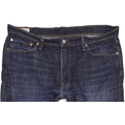 Levi's 514 Men Blue Straight Regular Stretch Jeans W38 L32