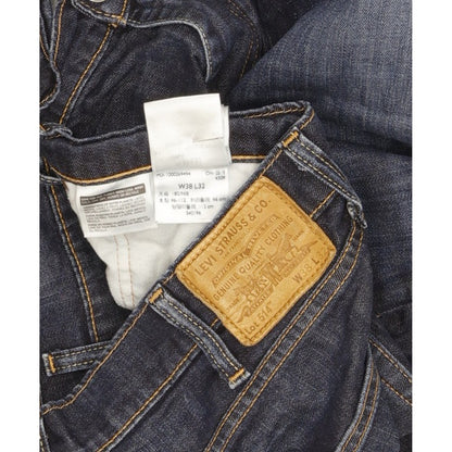 Levi's 514 Men Blue Straight Regular Stretch Jeans W38 L32