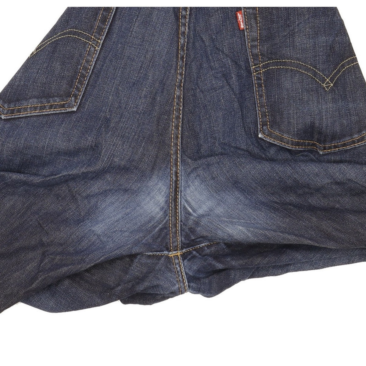Levi's 514 Men Blue Straight Regular Stretch Jeans W38 L32