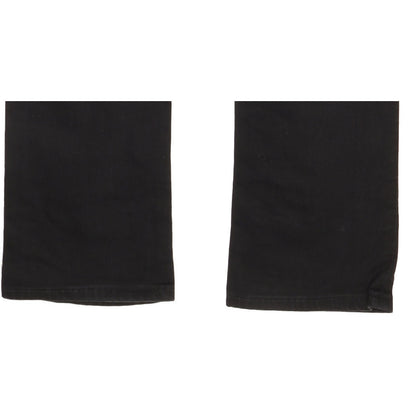Levi's 470 Women Black Straight Slim Stretch Jeans W29 L31