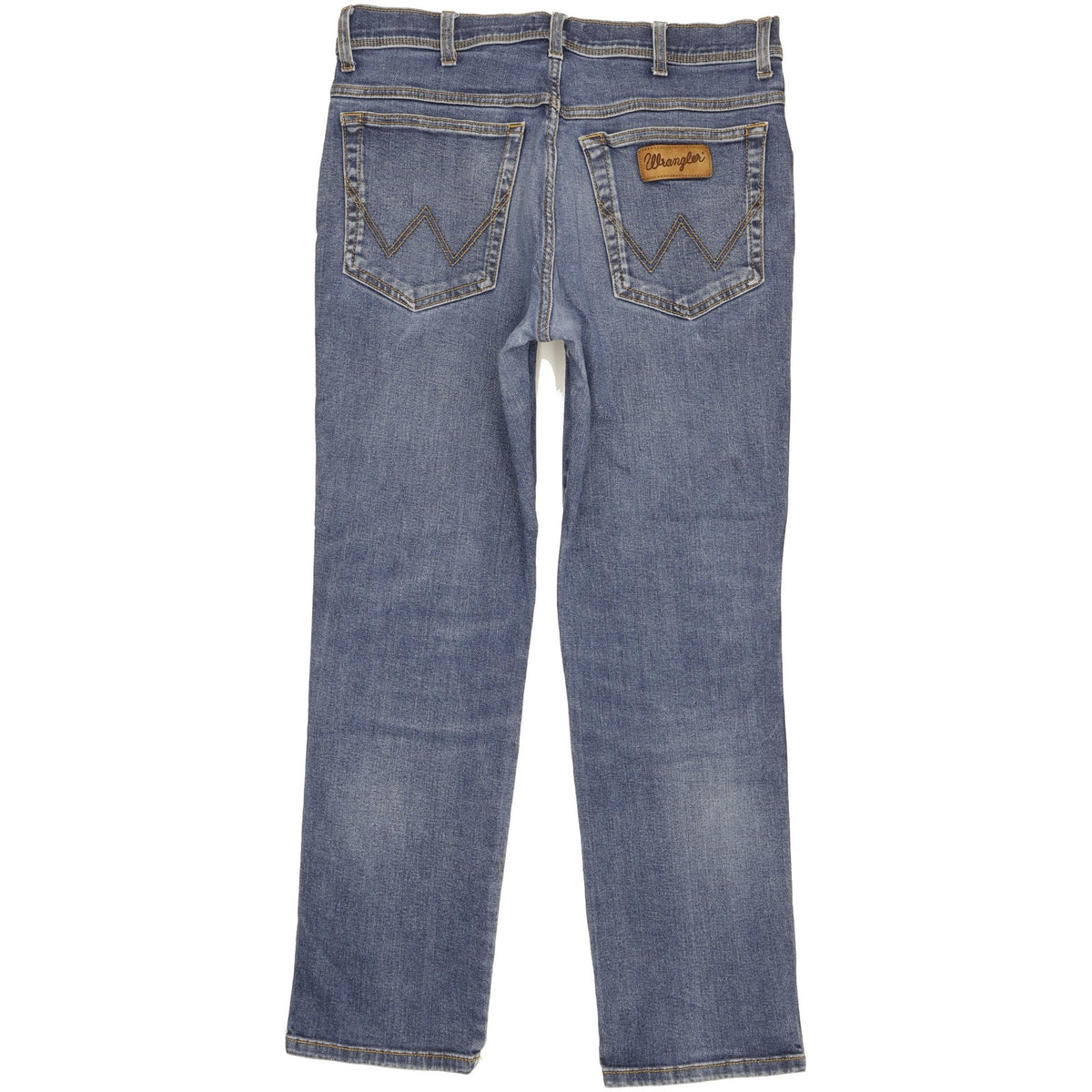 Wrangler Texas Men Blue Straight Regular Stretch Jeans W34 L29