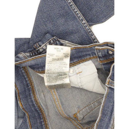 Wrangler Texas Men Blue Straight Regular Stretch Jeans W34 L29