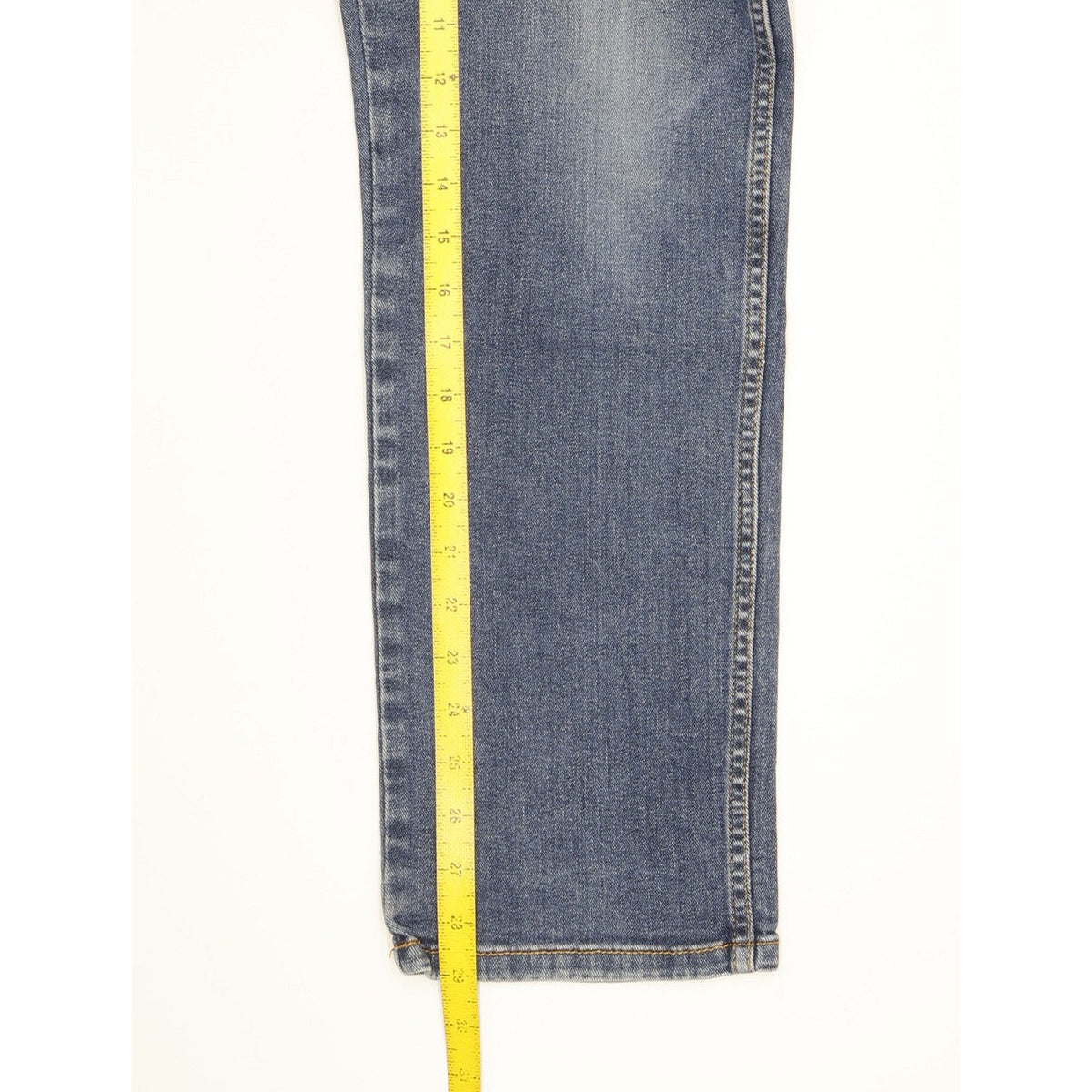 Wrangler Texas Men Blue Straight Regular Stretch Jeans W34 L29