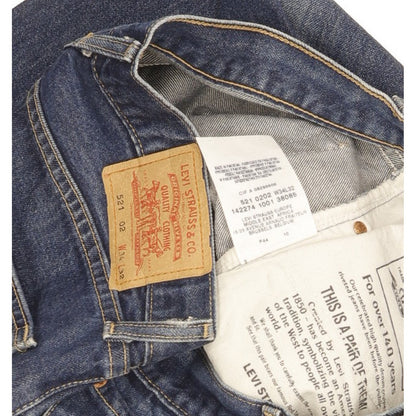 Levi's 521 Men Blue Straight Regular Jeans W34 L29