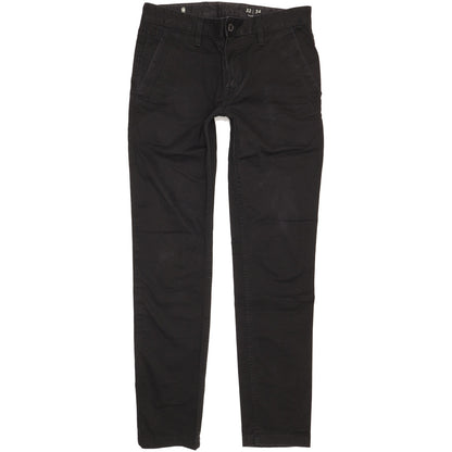 G-Star Bronson Men Black Tapered Slim Chino Stretch Jeans W32 L33