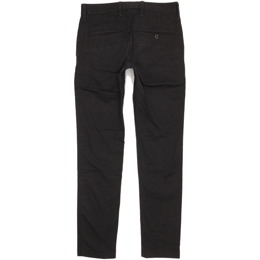 G-Star Bronson Men Black Tapered Slim Chino Stretch Jeans W32 L33