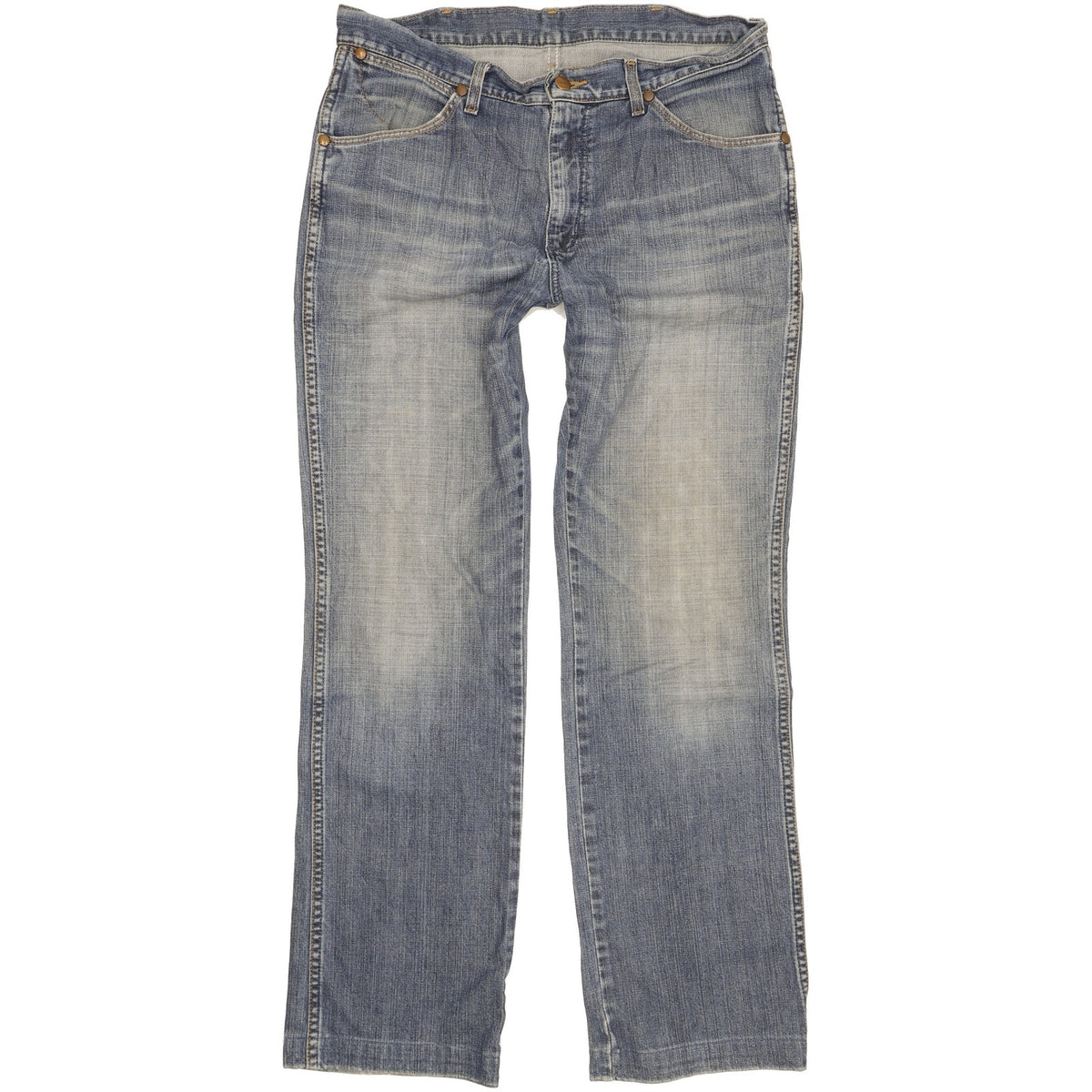 Wrangler Men Blue Straight Regular Jeans W32 L31
