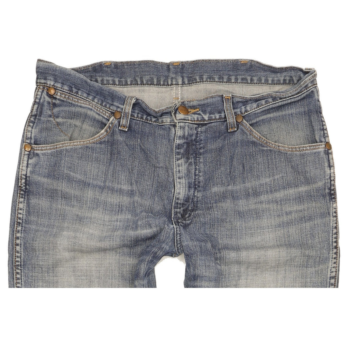 Wrangler Men Blue Straight Regular Jeans W32 L31