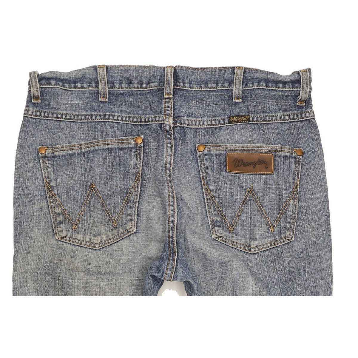 Wrangler Men Blue Straight Regular Jeans W32 L31