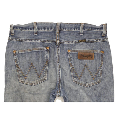 Wrangler Men Blue Straight Regular Jeans W32 L31