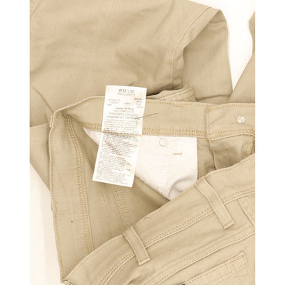 Wrangler Men Beige Straight Regular Stretch Jeans W32 L24