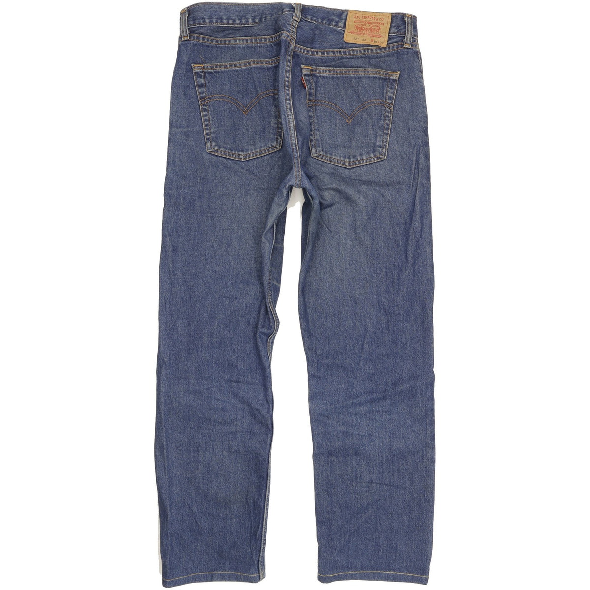 Levi's 521 Men Blue Straight Regular Jeans W36 L30