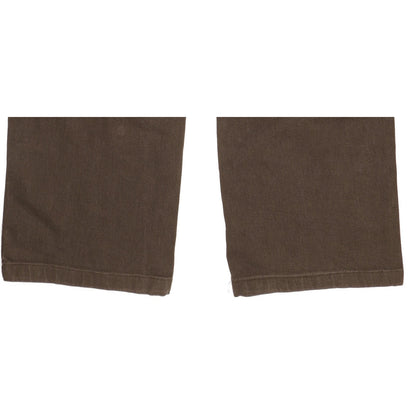 Wrangler Men Brown Straight Regular Stretch Jeans W44 L28
