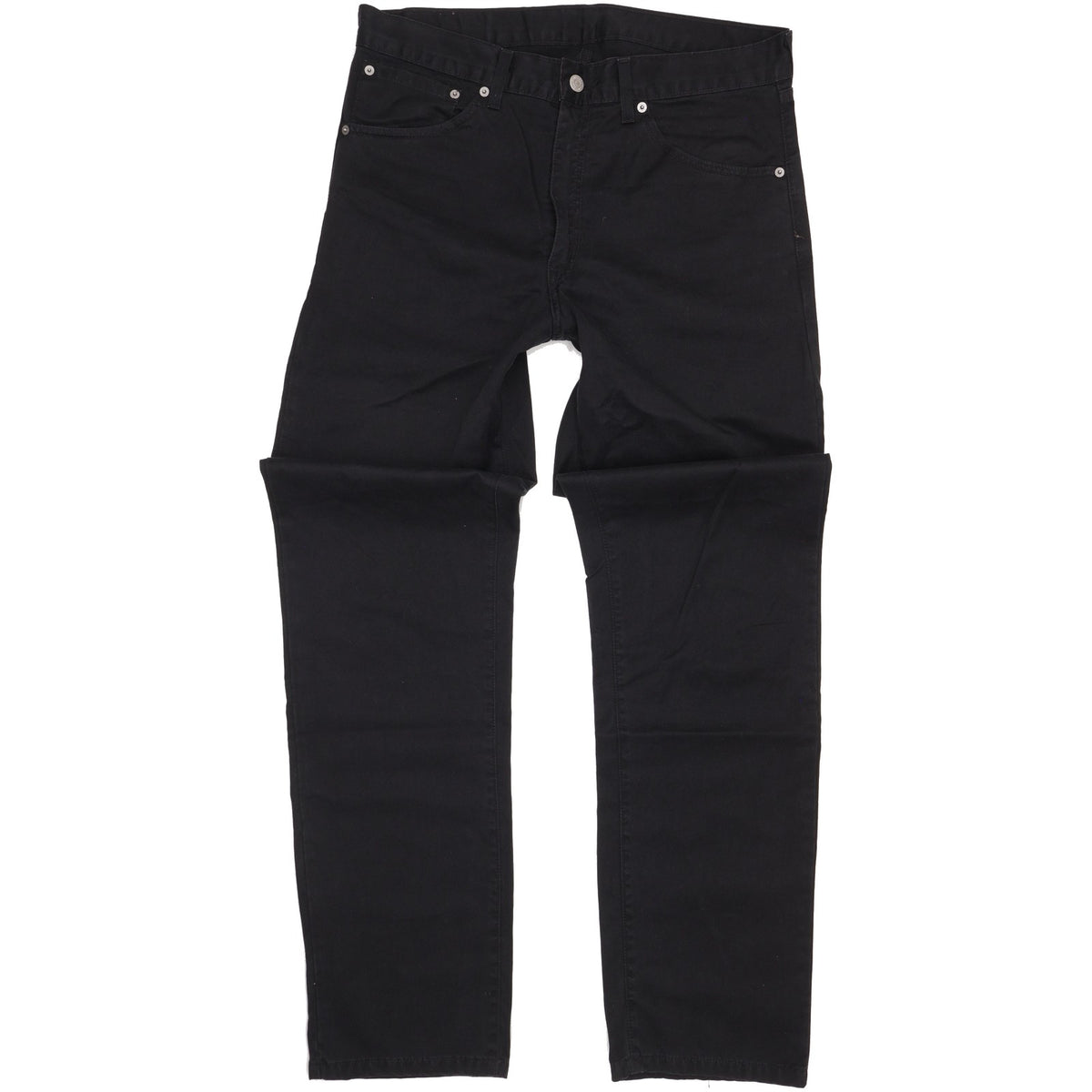 Levi's 521 Men Black Straight Regular Jeans W36 L34