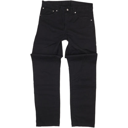 Levi's 521 Men Black Straight Regular Jeans W36 L34