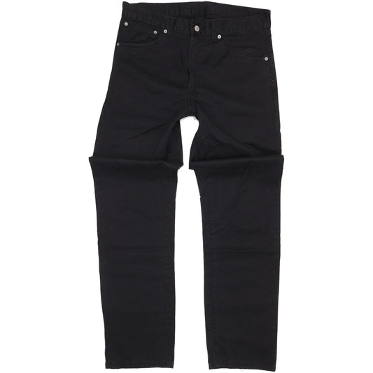 Levi's 521 Men Black Straight Regular Jeans W36 L34