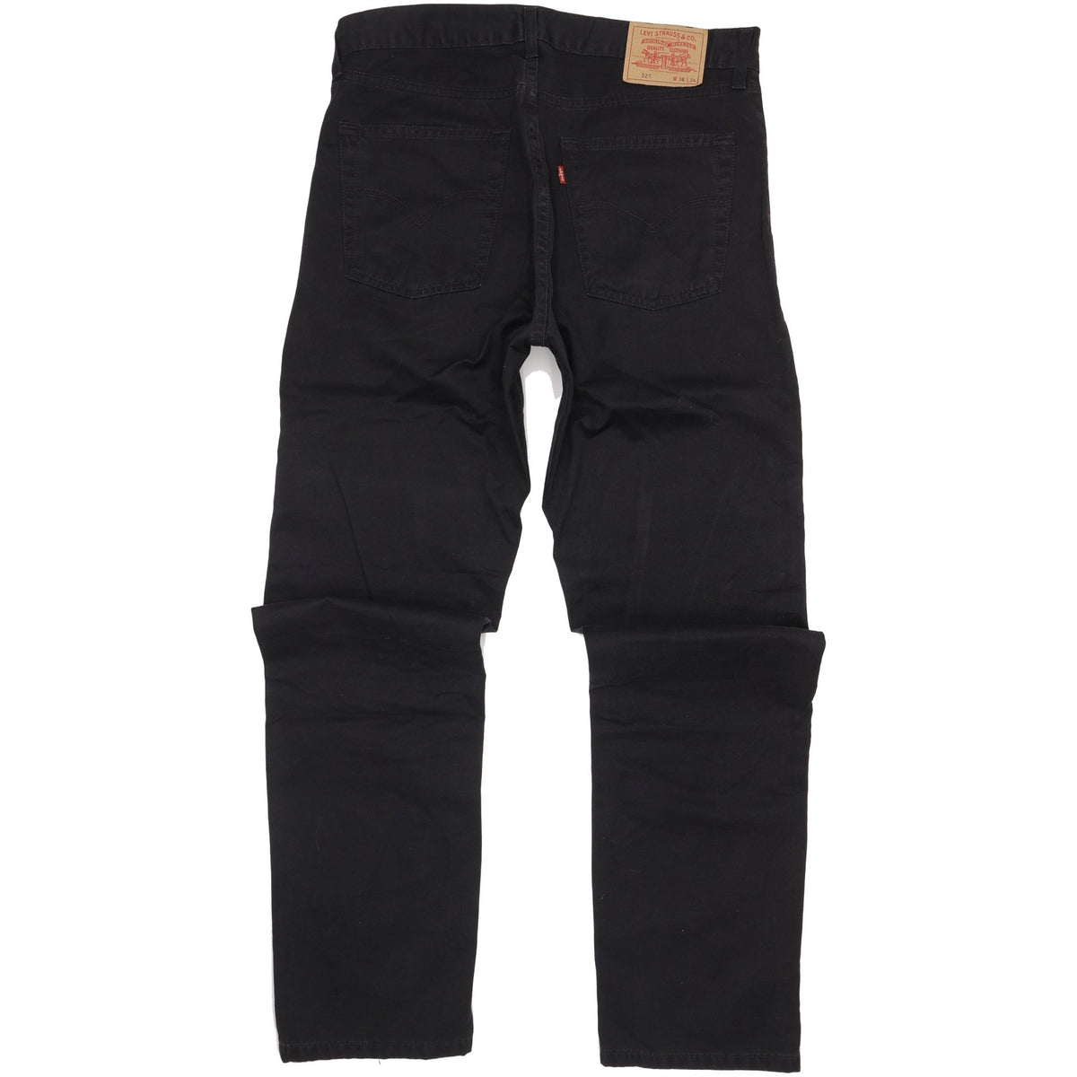 Levi's 521 Men Black Straight Regular Jeans W36 L34