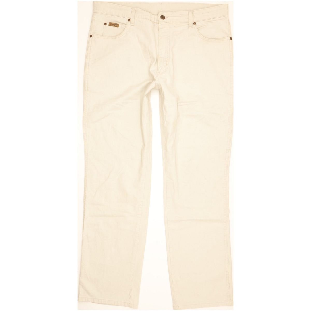 Wrangler Texas Men Beige Straight Regular Stretch Jeans W38 L32