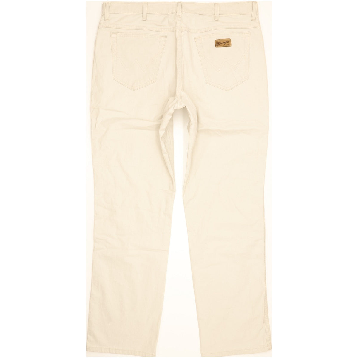 Wrangler Texas Men Beige Straight Regular Stretch Jeans W38 L32
