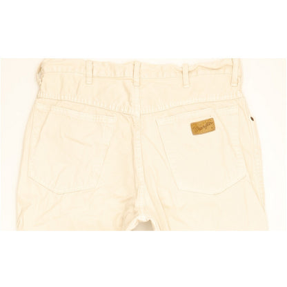 Wrangler Men Beige Tapered Regular Stretch Jeans W32 L28